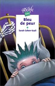 Cover of: Bleu de peur