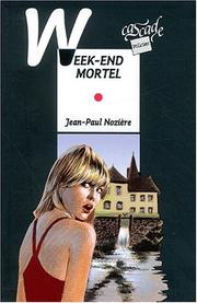 Cover of: Week-end mortel