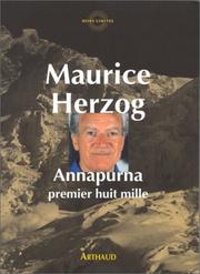 Cover of: Annapurna premier huit mille