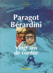 Cover of: Vingt ans de cordée by Robert Paragot, Lucien Bérardini