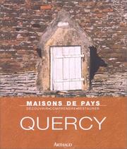 Cover of: Maisons de pays, Quercy
