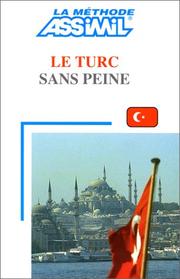 Cover of: Le Turc Sans Peine by Assimil Methode