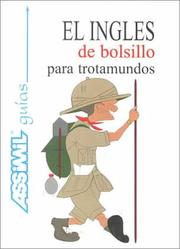 Cover of: El Ingles De Bolsillo Para Tratamundos by Doris Werner-Ulrich, Doris Werner-Ulrich