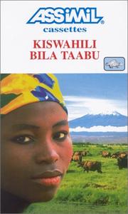 Cover of: KiSwahili Bila Taabu