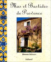 Cover of: Mas et bastides de Provence by Bernard L. Vigod
