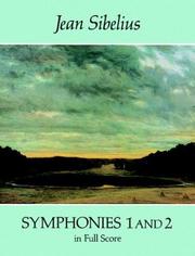 Cover of: Symphonies 1 and 2 in Full Score | Jean Sibelius