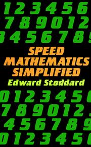 Cover of: Speed mathematics simplified