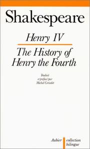 Cover of: Henry IV by William Shakespeare