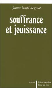 Cover of: Souffrance et jouissance