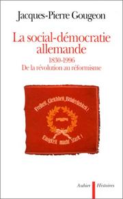 Cover of: La social-démocratie allemande, 1830-1996