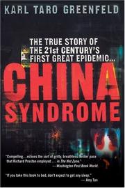 Cover of: China Syndrome by Karl Taro Greenfeld