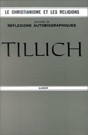 Cover of: Le christianisme et les religions