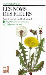 Cover of: Les noms des fleurs edelreiss