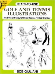 Cover of: Ready-To-Use Golf and Tennis Illustrations: 105 Different Copyright-Free Designs Printed One Side (Dover Clip-Art)