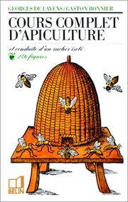 Cover of: Cours complet d'apiculture by Gaston Bonnier