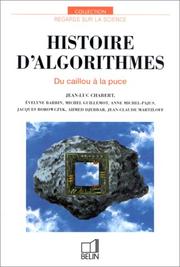 Cover of: Histoire d'algorithmes by Jean-Luc Chabert, E. Barbin, Jean-Luc Chabert