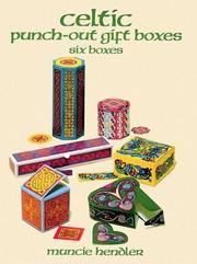 Cover of: Celtic Punch-Out Gift Boxes by Muncie Hendler