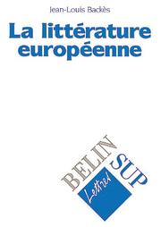 Cover of: La littérature européenne