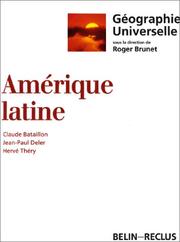 Cover of: Amérique latine
