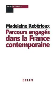Cover of: Parcours engagés dans la France contemporaine