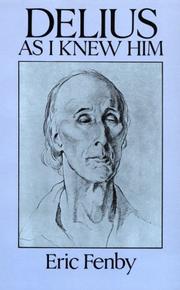 Cover of: Delius as I knew him