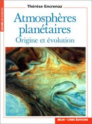 Cover of: Atmosphères planétaires