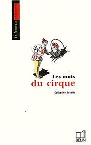 Cover of: Les mots du cirque