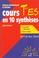 Cover of: Sciences Economiques & Sociales 