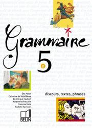 Cover of: Grammaire 5e 2001 eleve