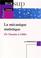 Cover of: La mécanique statistique 