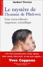 Cover of: Le mystère de l'homme de Piltdown : Une extraordinaire imposture scientifique
