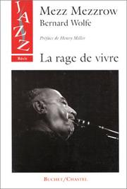 Cover of: La Rage de vivre