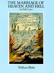 Cover of: The marriage of Heaven and Hell by William Blake