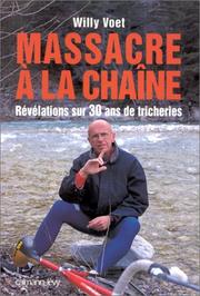 Cover of: Massacre à la chaîne
