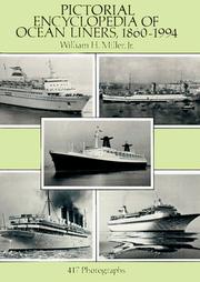 Cover of: Pictorial encyclopedia of ocean liners, 1860-1994: 417 photographs