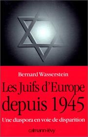 Cover of: Les Juifs d'Europe depuis 1945