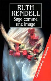 Cover of: Sage comme une image by Ruth Rendell