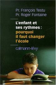 Cover of: L'Enfant et ses rythmes