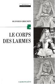 Cover of: Le Corps des larmes