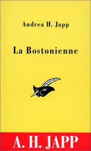 Cover of: La Bostonienne