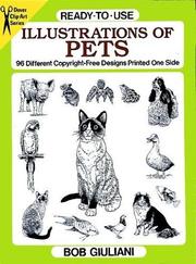 Cover of: Ready-to-Use Illustrations of Pets: 96 Different Copyright-Free Designs Printed One Side (Dover Clip-Art Series)