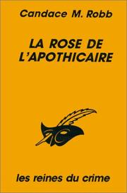 Cover of: La rose de l'apothicaire