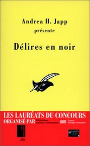 Cover of: Délires en noir
