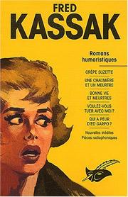 Cover of: Kassak Fred - L'Intégrale, tome 2 by Fred Kassak