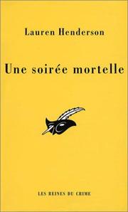 Cover of: Une soirée mortelle