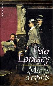Cover of: Maux d'esprits by Peter Lovesey