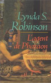 Cover of: L'Agent de Pharaon
