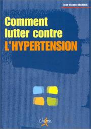 Cover of: Comment lutter contre l'hypertension