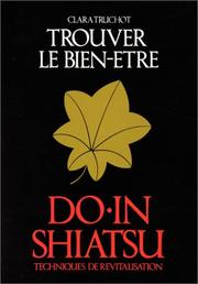 Cover of: Do-In Shiatsu : Trouver le bien-être