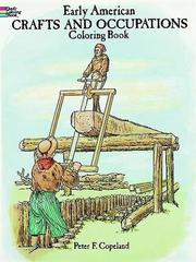 Cover of: Early American Crafts and Occupations Coloring Book